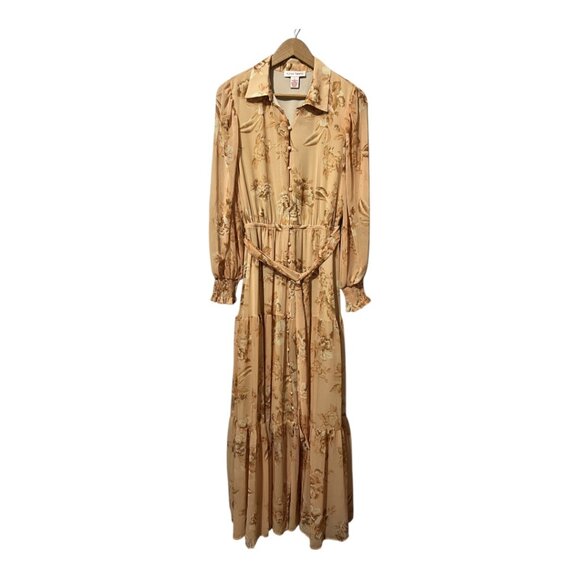 Flying Tomato Maxi Dress Size Large Tiered Floral Wedding Guest Garden Party L - Picture 2 of 5